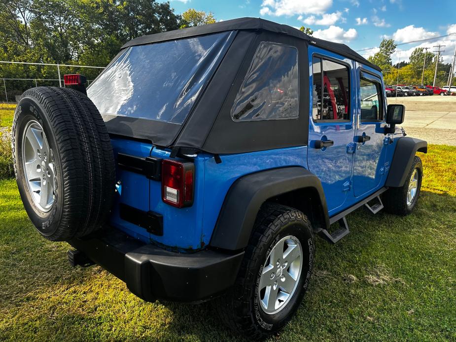 used 2012 Jeep Wrangler Unlimited car, priced at $9,995