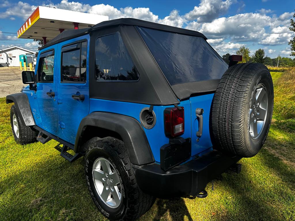 used 2012 Jeep Wrangler Unlimited car, priced at $9,995