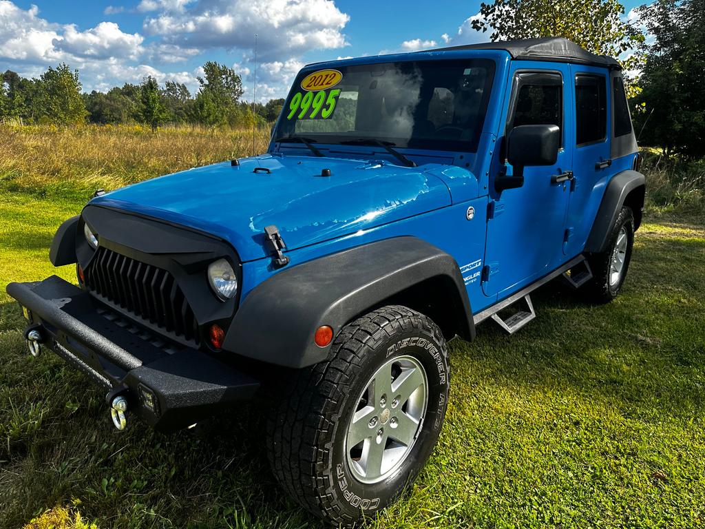 used 2012 Jeep Wrangler Unlimited car, priced at $9,995