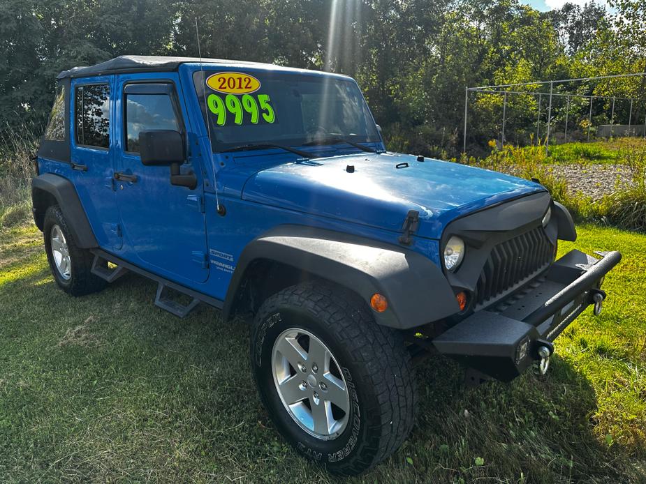 used 2012 Jeep Wrangler Unlimited car, priced at $9,995