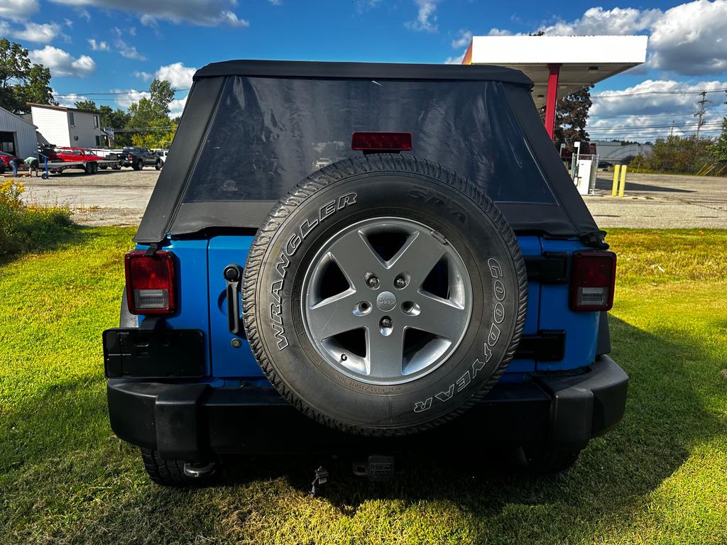 used 2012 Jeep Wrangler Unlimited car, priced at $9,995