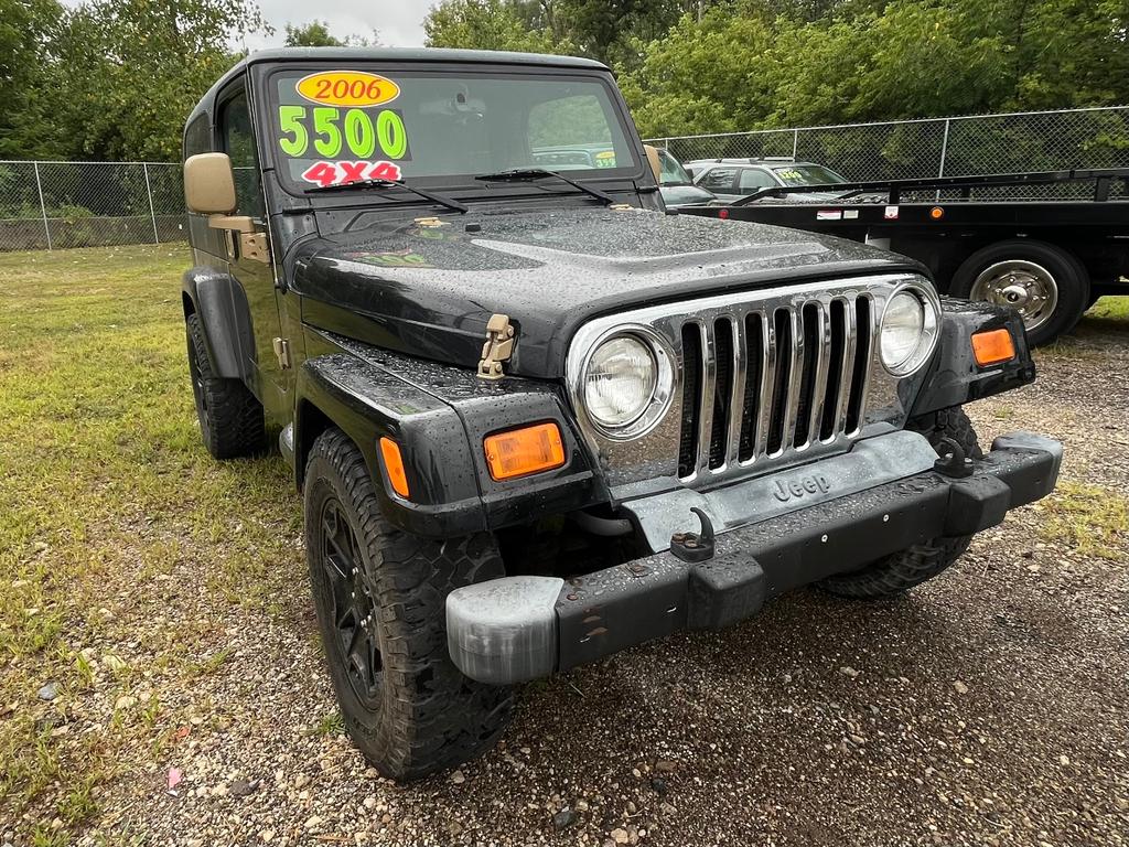 used 2006 Jeep Wrangler car, priced at $5,500