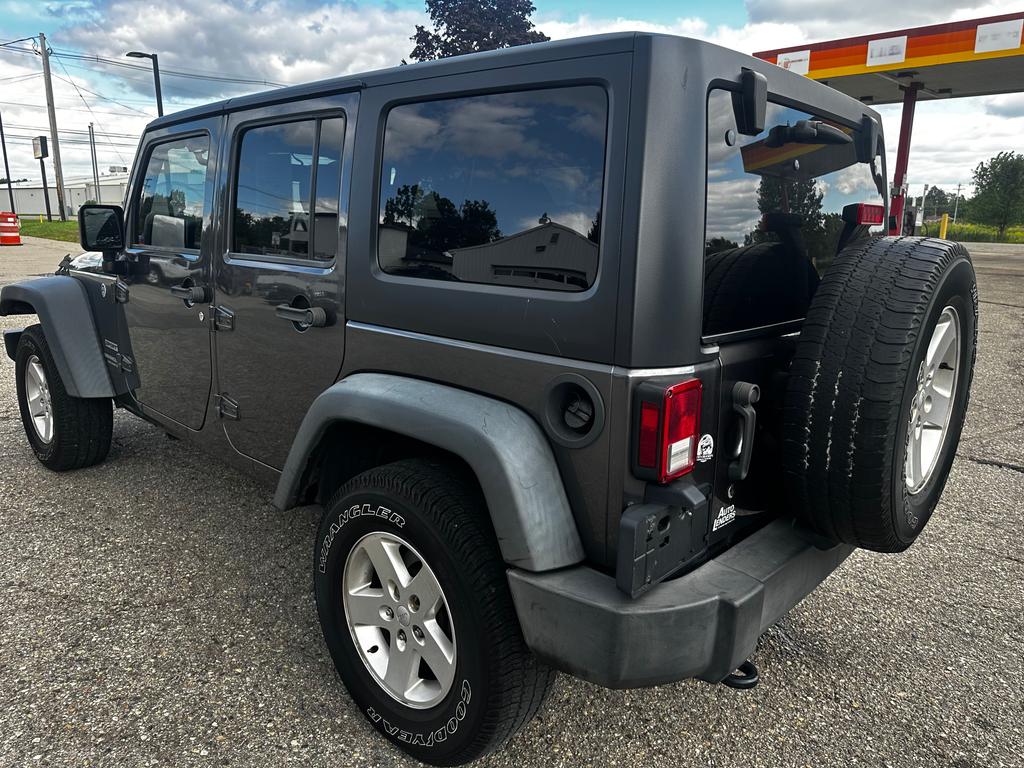 used 2016 Jeep Wrangler Unlimited car, priced at $15,500