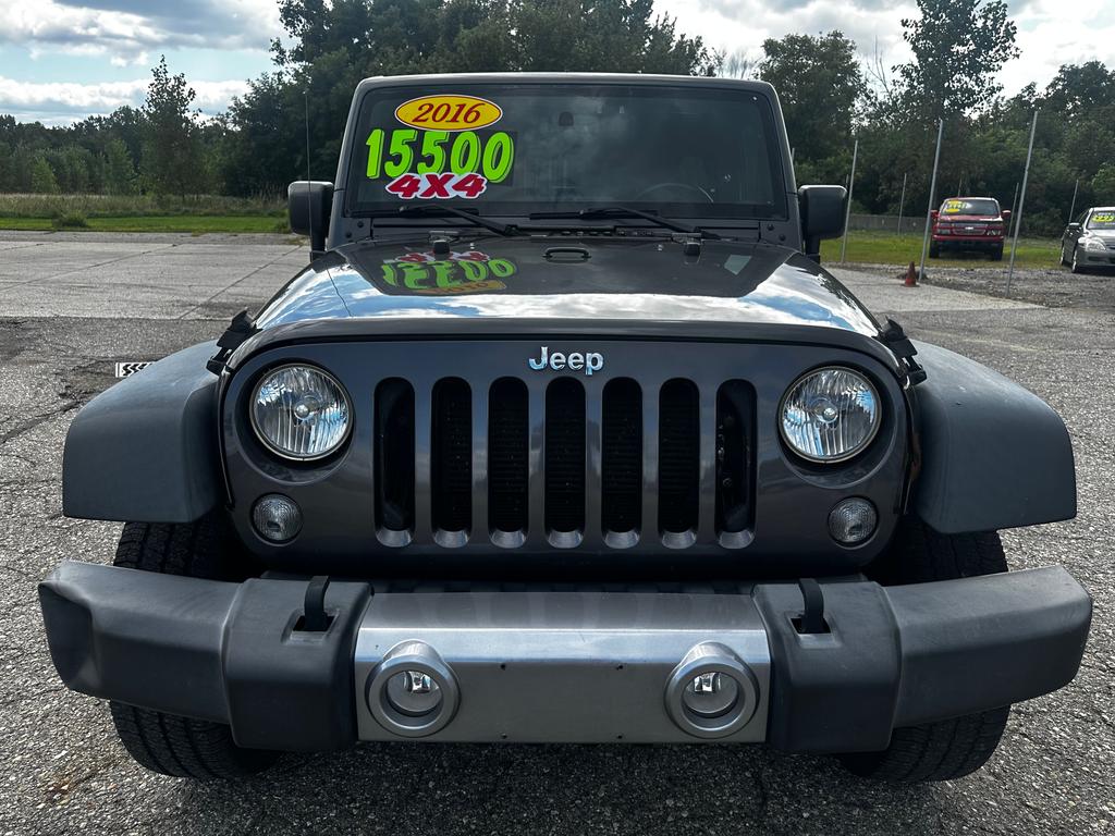 used 2016 Jeep Wrangler Unlimited car, priced at $15,500