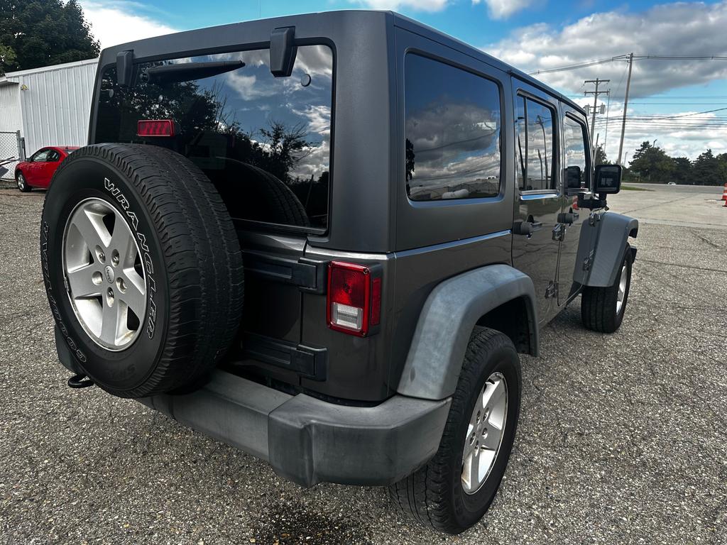 used 2016 Jeep Wrangler Unlimited car, priced at $15,500