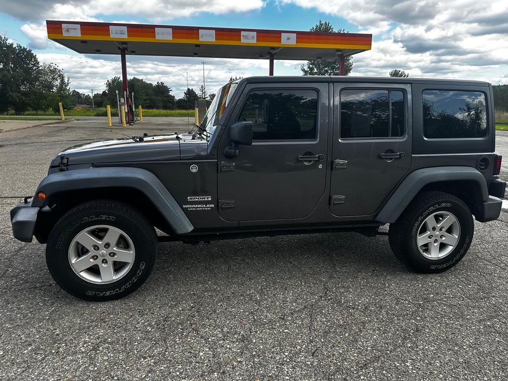 used 2016 Jeep Wrangler Unlimited car, priced at $15,500