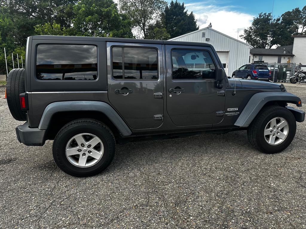 used 2016 Jeep Wrangler Unlimited car, priced at $15,500