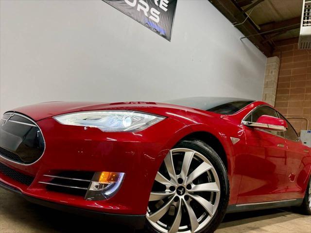 used 2013 Tesla Model S car, priced at $14,995