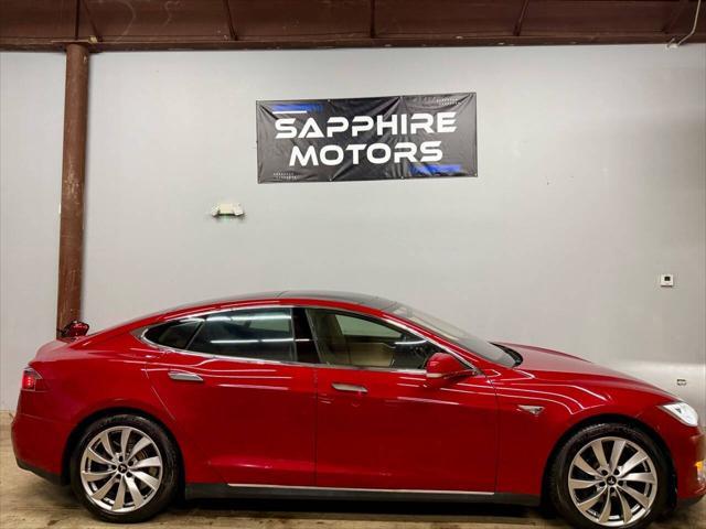 used 2013 Tesla Model S car, priced at $14,995