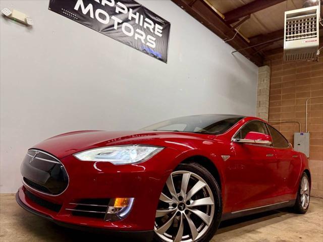 used 2013 Tesla Model S car, priced at $14,995