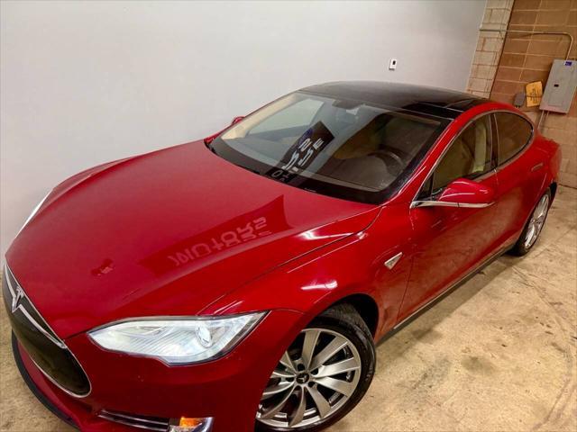 used 2013 Tesla Model S car, priced at $14,995