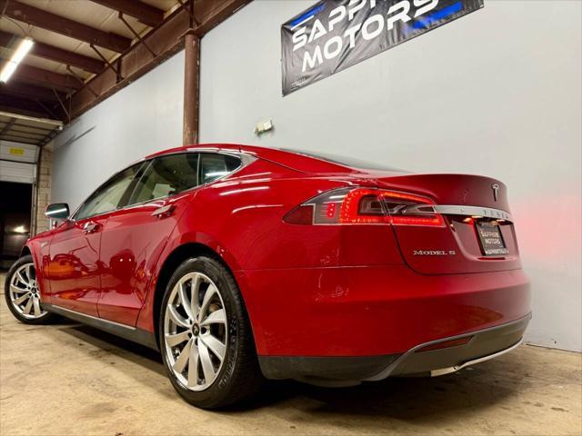 used 2013 Tesla Model S car, priced at $14,995