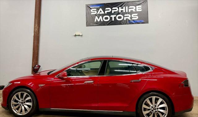 used 2013 Tesla Model S car, priced at $14,995