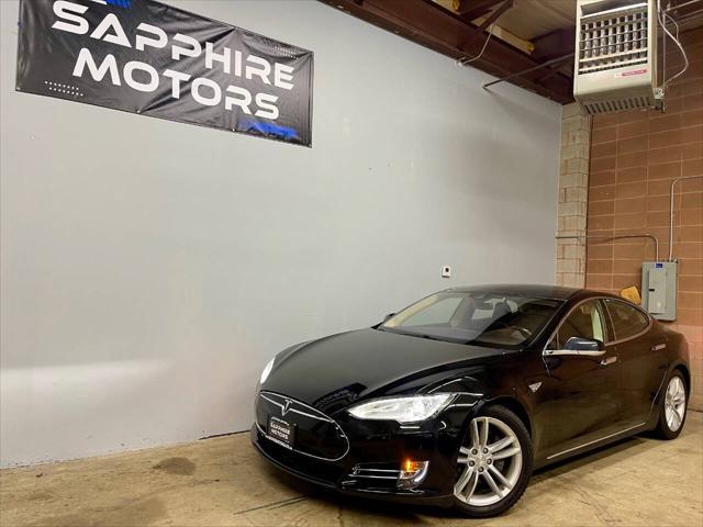 used 2015 Tesla Model S car, priced at $14,995