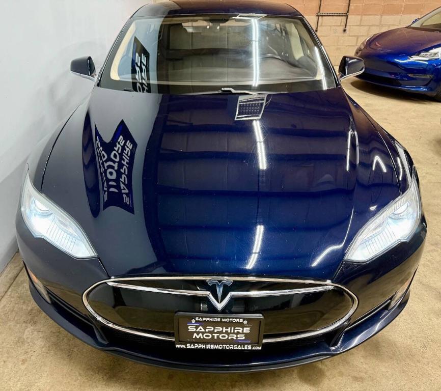 used 2013 Tesla Model S car, priced at $10,495