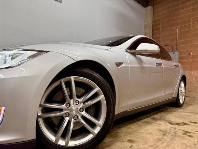 used 2014 Tesla Model S car, priced at $12,975