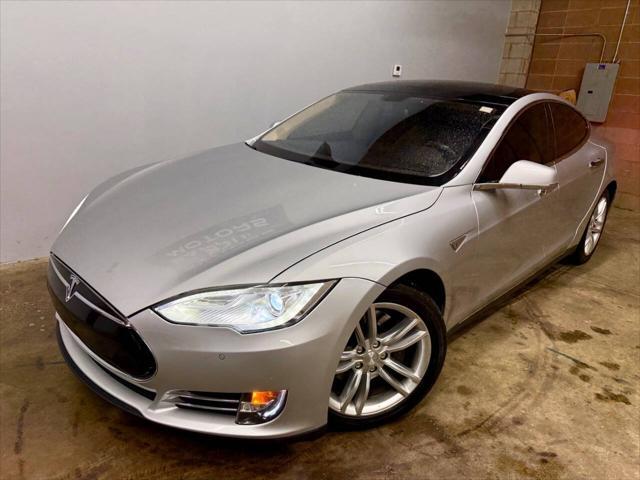 used 2014 Tesla Model S car, priced at $12,975