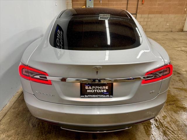 used 2014 Tesla Model S car, priced at $12,975