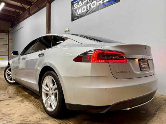 used 2014 Tesla Model S car, priced at $12,975