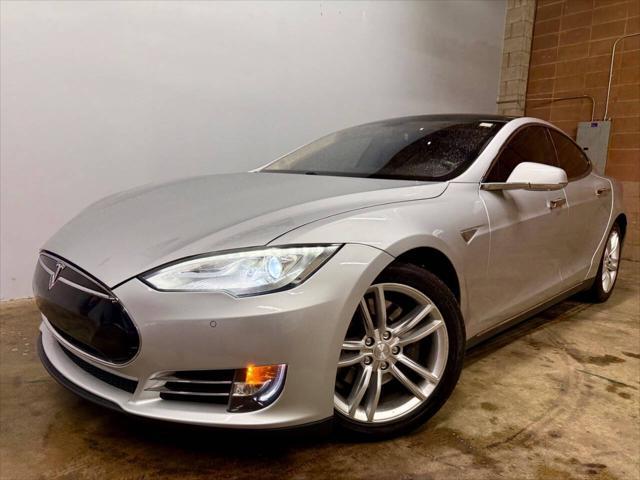 used 2014 Tesla Model S car, priced at $12,975