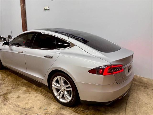 used 2014 Tesla Model S car, priced at $12,975