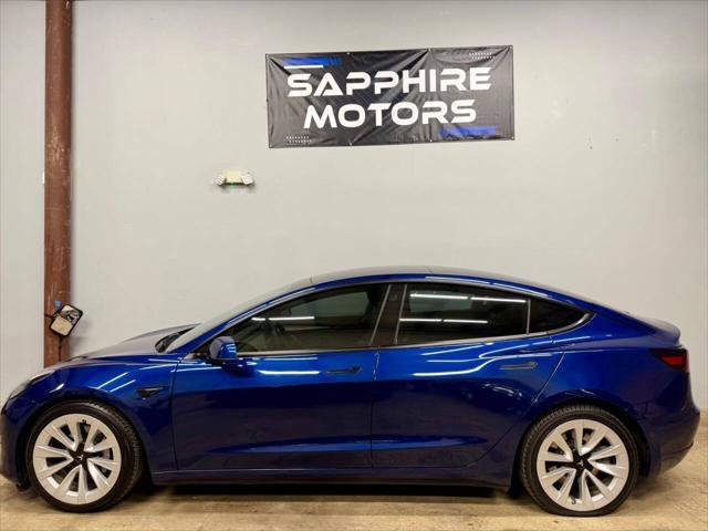 used 2021 Tesla Model 3 car, priced at $16,495