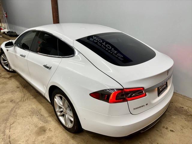 used 2014 Tesla Model S car, priced at $11,975