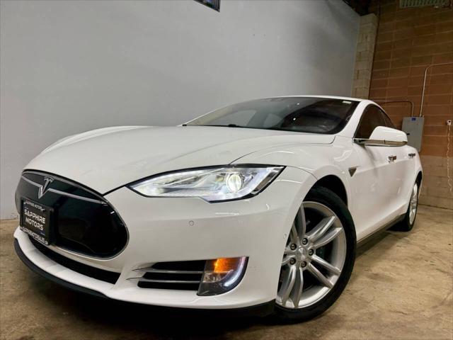 used 2014 Tesla Model S car, priced at $11,975