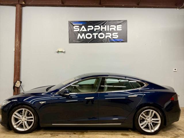 used 2015 Tesla Model S car, priced at $16,495