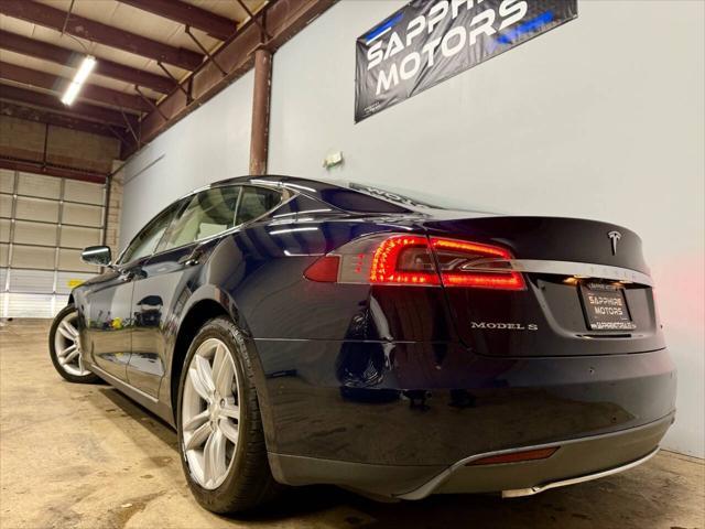 used 2015 Tesla Model S car, priced at $16,495