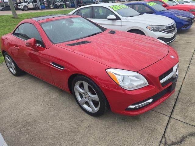 used 2015 Mercedes-Benz SLK-Class car, priced at $14,820