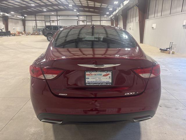 used 2015 Chrysler 200 car, priced at $14,775