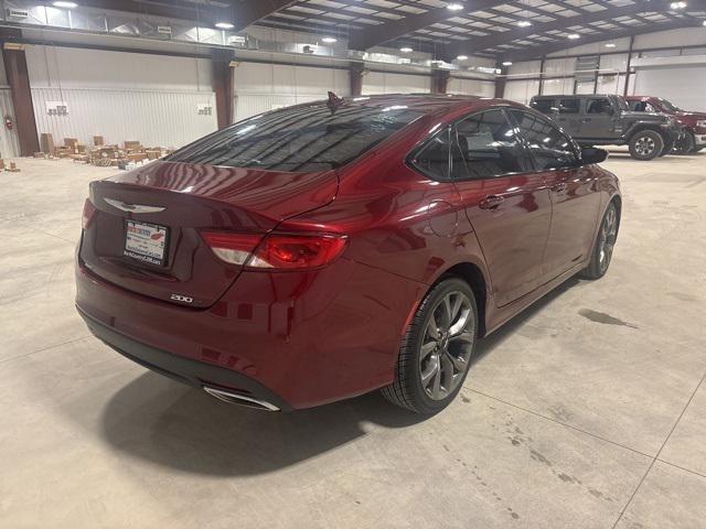 used 2015 Chrysler 200 car, priced at $14,775