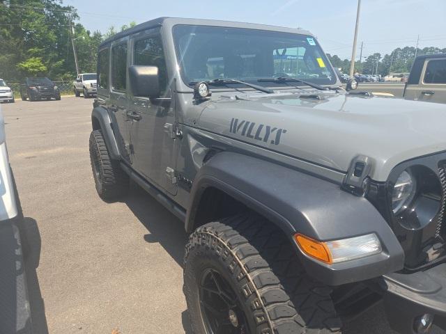 used 2021 Jeep Wrangler car, priced at $30,901