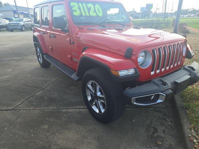 used 2021 Jeep Wrangler Unlimited car, priced at $28,973
