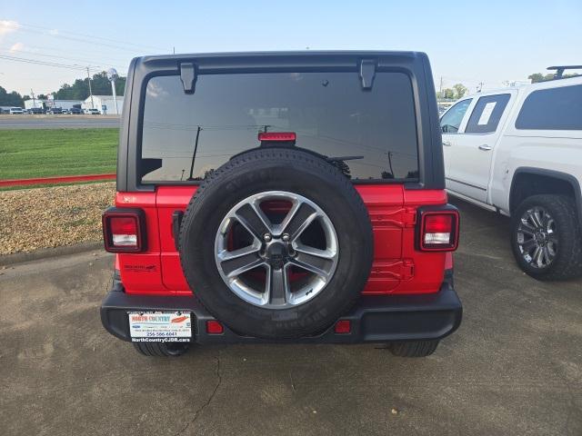 used 2021 Jeep Wrangler Unlimited car, priced at $28,973