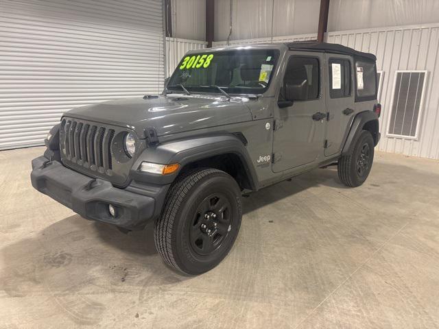 used 2020 Jeep Wrangler Unlimited car, priced at $29,171