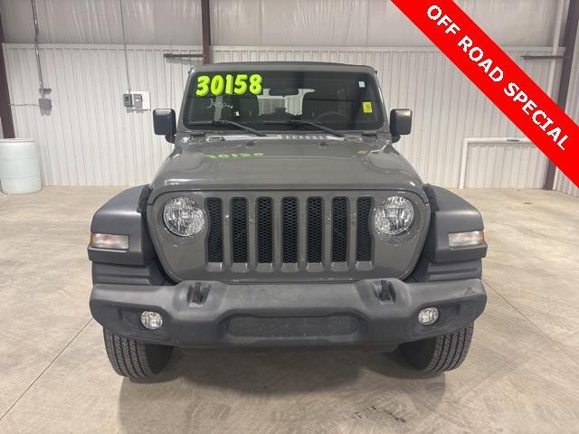 used 2020 Jeep Wrangler Unlimited car, priced at $22,180