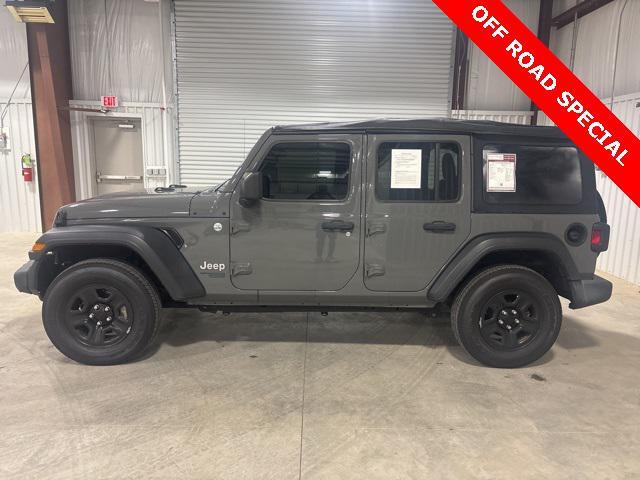 used 2020 Jeep Wrangler Unlimited car, priced at $22,180