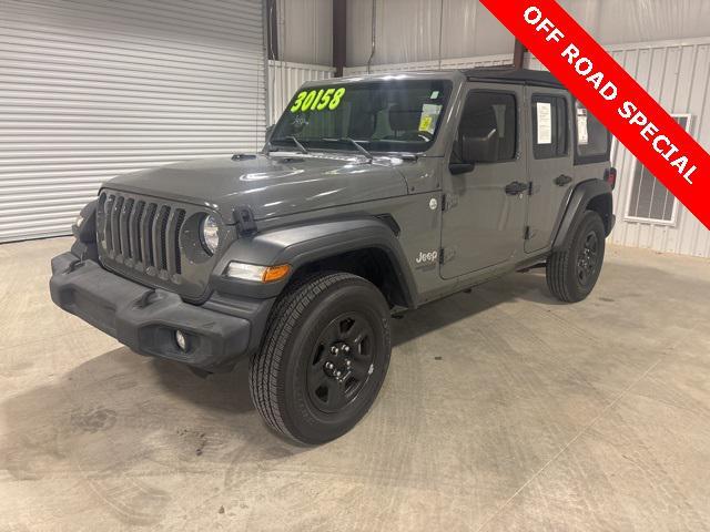 used 2020 Jeep Wrangler Unlimited car, priced at $22,180