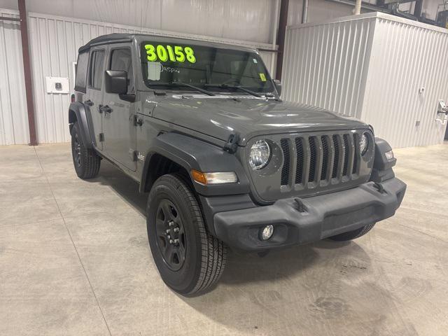 used 2020 Jeep Wrangler Unlimited car, priced at $29,171