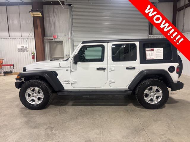 used 2020 Jeep Wrangler Unlimited car, priced at $20,120