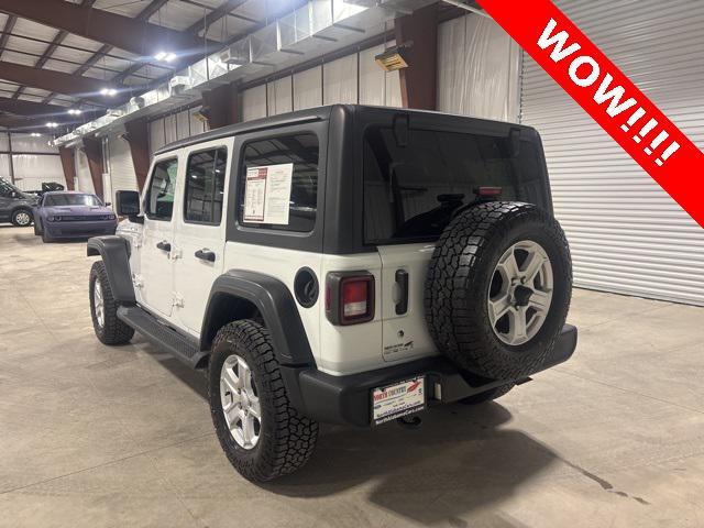 used 2020 Jeep Wrangler Unlimited car, priced at $20,120