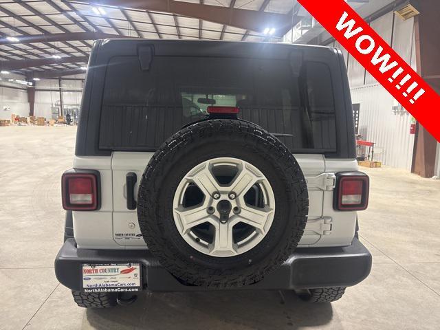 used 2020 Jeep Wrangler Unlimited car, priced at $20,120