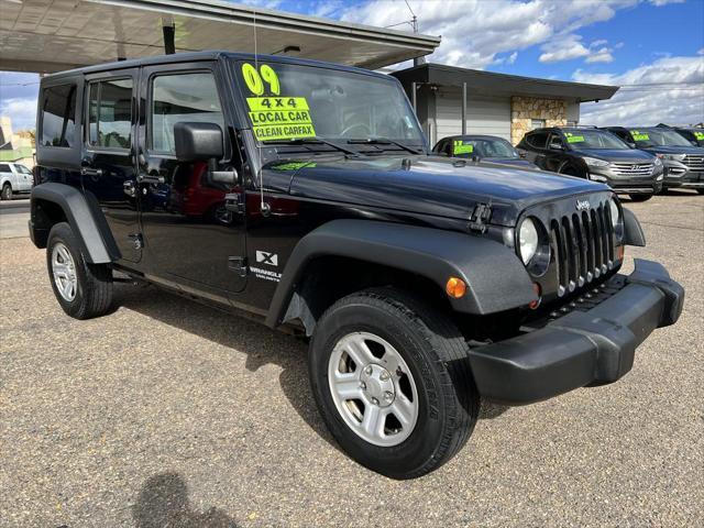 used 2009 Jeep Wrangler Unlimited car, priced at $14,999