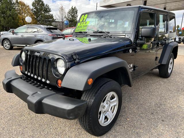 used 2009 Jeep Wrangler Unlimited car, priced at $14,999