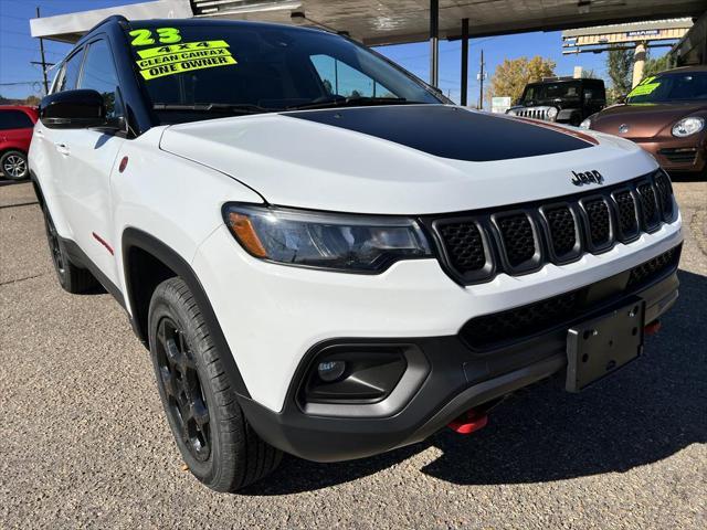 used 2023 Jeep Compass car, priced at $23,999