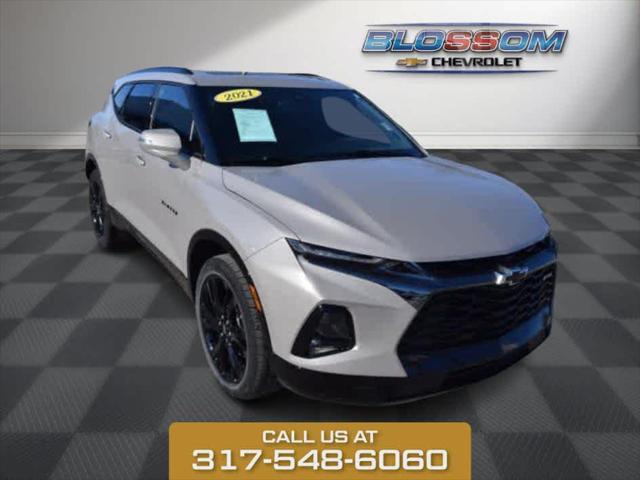 used 2021 Chevrolet Blazer car, priced at $28,868