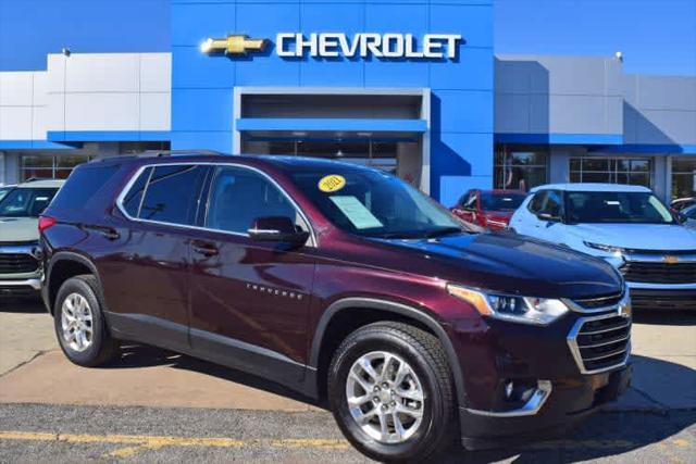 used 2021 Chevrolet Traverse car, priced at $29,600