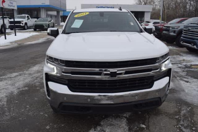 used 2021 Chevrolet Silverado 1500 car, priced at $33,875